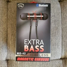 iHip Wireless & Bluetooth Magnetic Earbuds *EXTRA BASS* and 3 Earpieces Sizes!