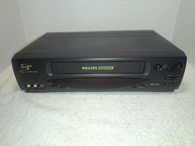 Philips Magnavox VCR FOR PARTS OR REPAIR VHS Player 4Head HiFi VRX364AT21