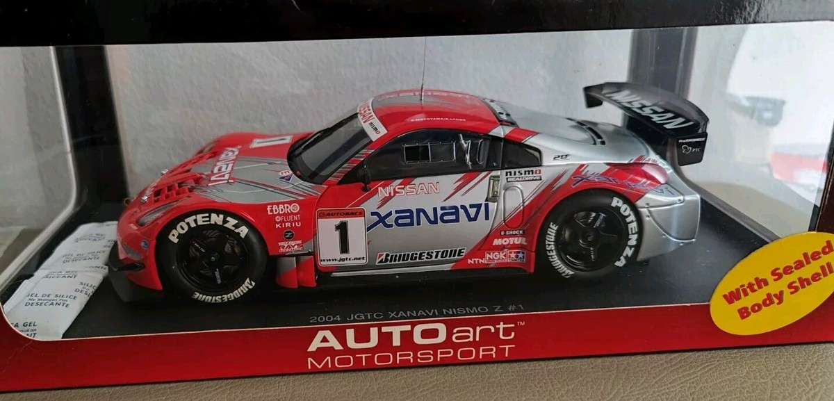 AUTOart 1/18 Nissan 350 Z Fairlady Z Xanavi 350Z 2004 JGTC AUTOart 1/18 Nissan 350 Z Fairlady Z Xanavi 350Z 2004 JGTC