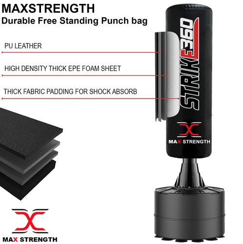 Free Standing Boxing Punching Bag Stand Kick Heavy MMA Martial Art Training - Picture 41 of 178