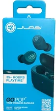 FLASH SALE USB-C  JLab - GO POP True Wireless In-Ear Headphones - Teal