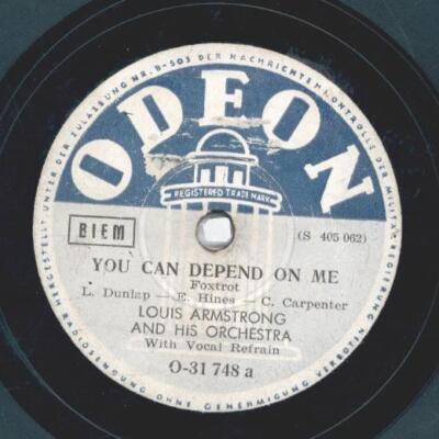 Louis Armstrong - You Can Depend On Me / Keeping Out Of Mischief