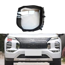 Right Headlight Lens Cover + Seal Glue For Mitsubishi Outlander / PHEV 2022-2025