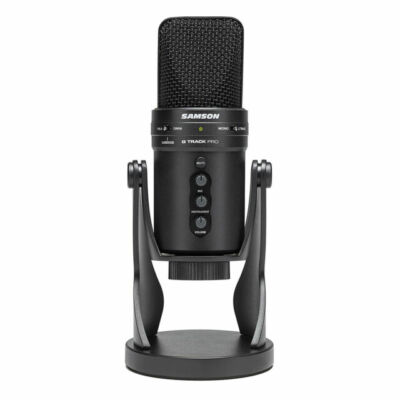Samson G-Track Pro Studio USB Microphone w Audio Interface Podcast SEALED READ