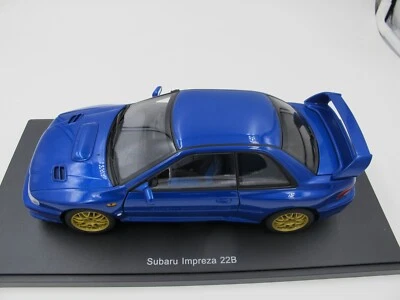 Autoart 1/18 Subaru Impreza 22B-STI VERSION Alloy car model Autoart 1/18 Subaru Impreza 22B-STI VERSION Alloy car model