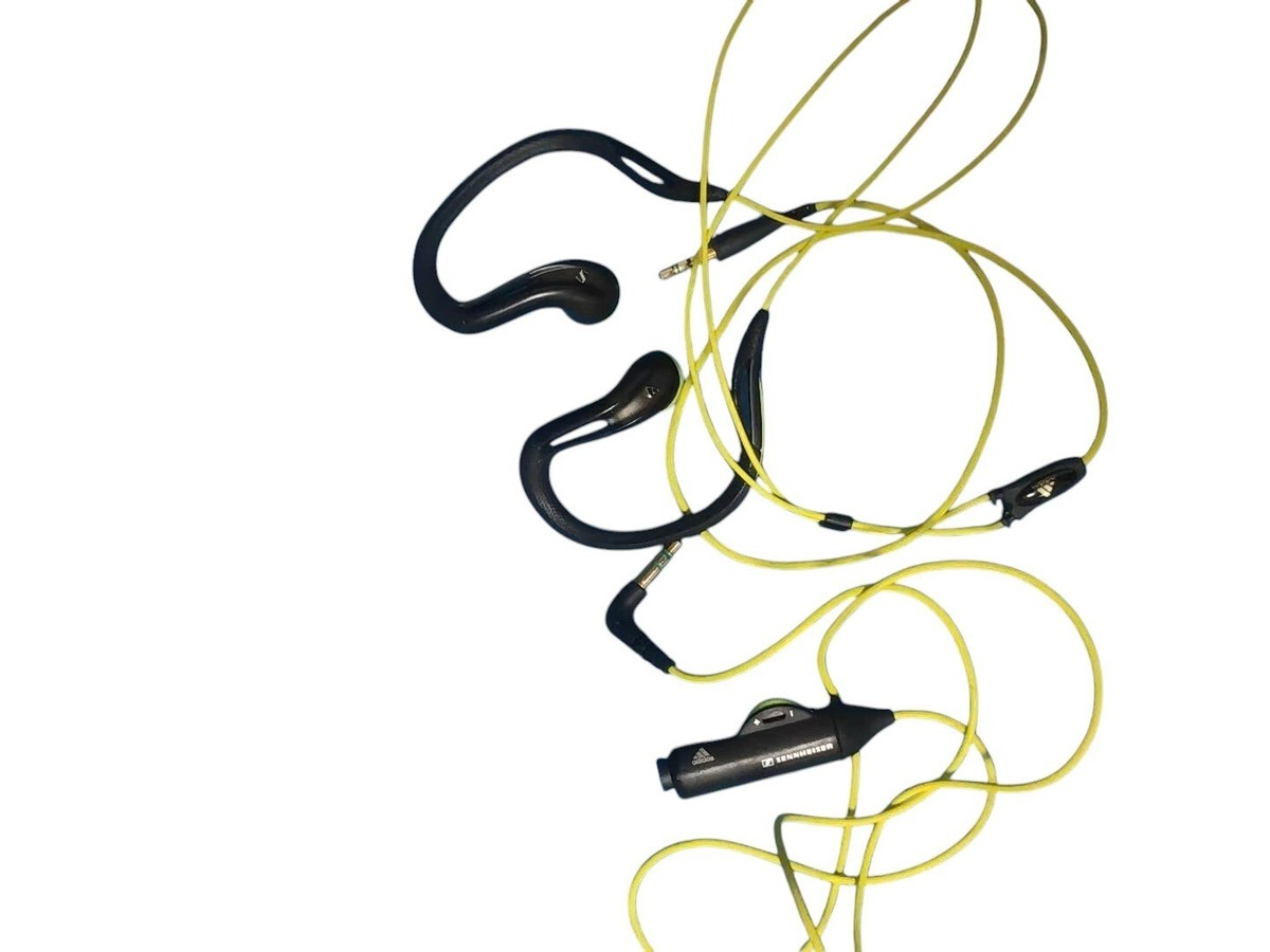 Sennheiser OMX 680 Sports Earhook Headphone with Volume Control | eBay