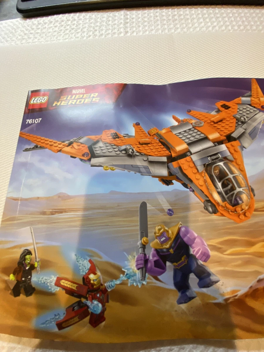 Lego thanos ultimate battle best sale instructions