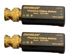 Lot of 2 Seco Larm Enforcer EVT-PB1 Passive Video Balun up to 2000 Feet