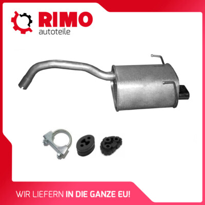 FAT PANDA 1.4 74 KW 100 PS Ab 2006 Auspuff Abgasanlage Schalldämpfer