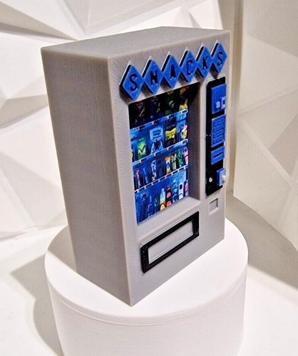 1/12 Scale Snack Drink Food Vending Machine Miniature Doll Diorama - Picture 26 of 26