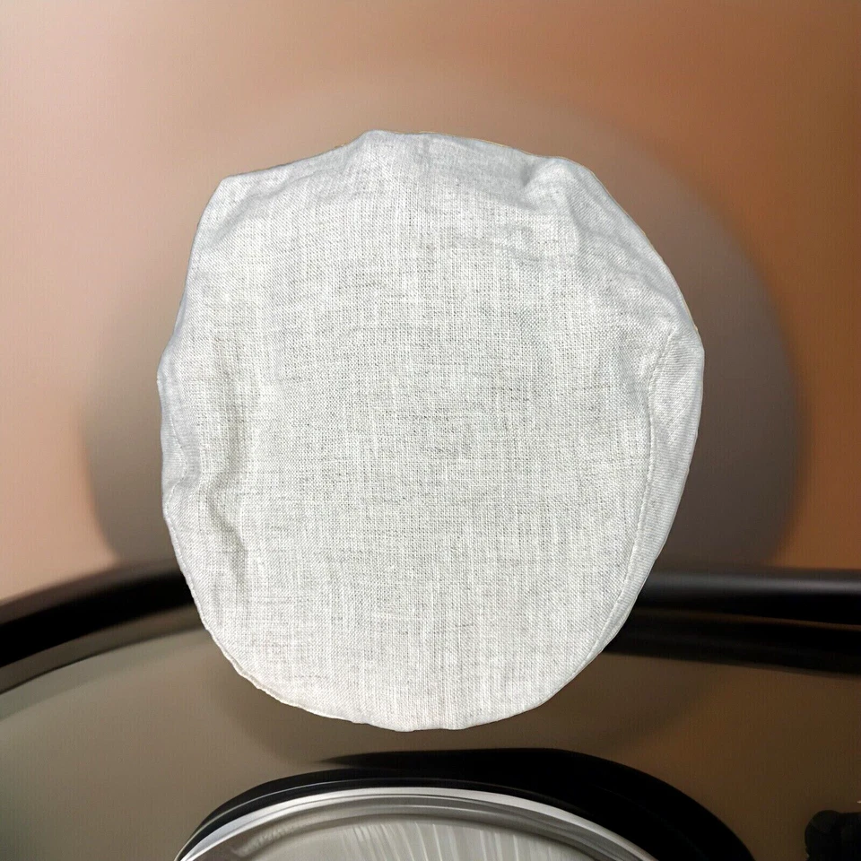 Gorra de LINO Dobbs vintage para hombre talla única para la mayoría forrada beige hecha en EE. UU. Foto 2 de 4