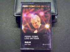 Perry Como - Live on Tour - cassette - Play Tested