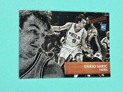 2016-17 Panini Aficionado Dario Saric Rookie #15 Philadelphia 76ers RC (G)