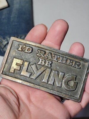 C Vintage BELT BUCKLE I display picture 1