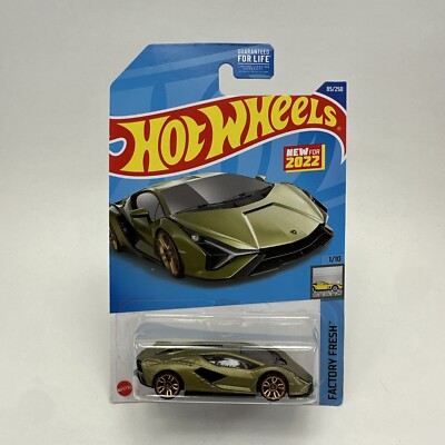 2022 Hot Wheels Factory Fresh Lamborghini Sian FKP 37 1/10 Collector 85