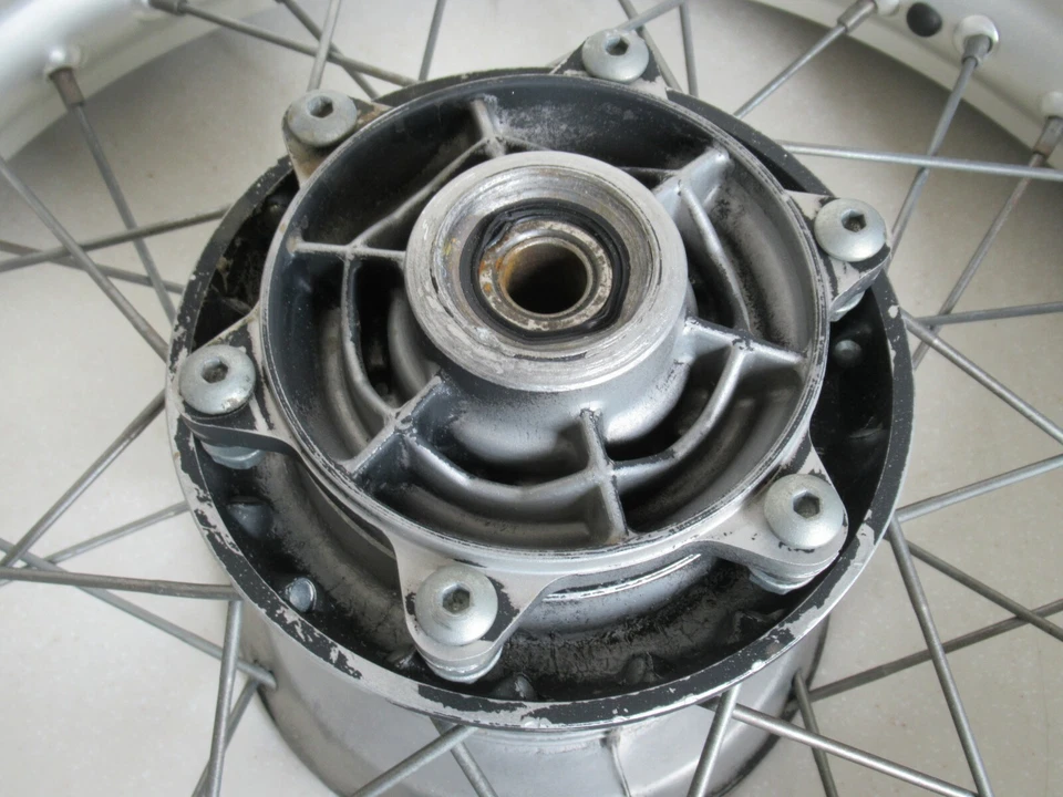 Rear Wheel 17" Rim Hub fits 1992 Husqvarna WXC360 WR360 - Image 2 of 4