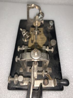 Vibroplex Bug Code Key Deluxe Amateur Radio Telegraph - Vintage Vibroplex Bug Code Key Deluxe Amateur Radio Telegraph - Vintage