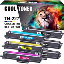 TN227 Toner Cartridges for Brother MFC-L3750CDW HL-L3270CDW L3290CDW L3210CW lot