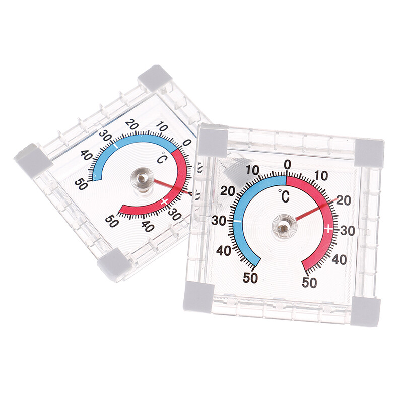 Square Wall Garden Home Graduated Disc Measurement Hot Temperature ...