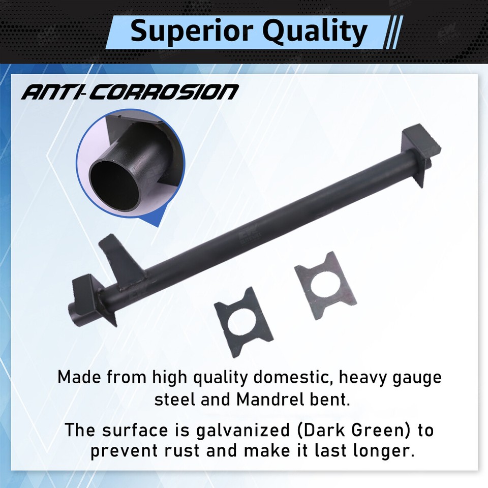 BESTERYUS Rear Shock Mount Crossmember & Spare Tire Hoist Support Kit For Chevy Silverado & GMC Sierra 1500/2500 (99-06)