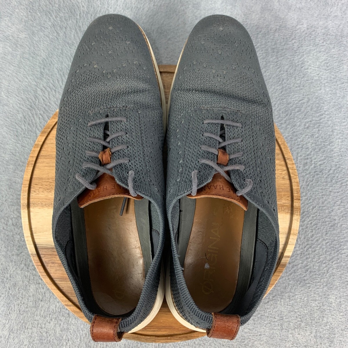 Cole Haan Original Grand Stitchlite Shoes Mens Size 12 Gray 