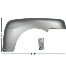194850 Ford Pickup Truck Fender Front Right Side Steel Whardware Dynacorn 3060 194850 Ford Pickup Truck Fender Front Right Side Steel Whardware Dynacorn 3060