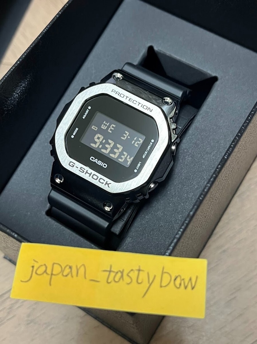 Casio G-SHOCK GM-5600-1JF Digital Stainless Steel Bezel Casio G-SHOCK GM-5600-1JF Digital Stainless Steel Bezel