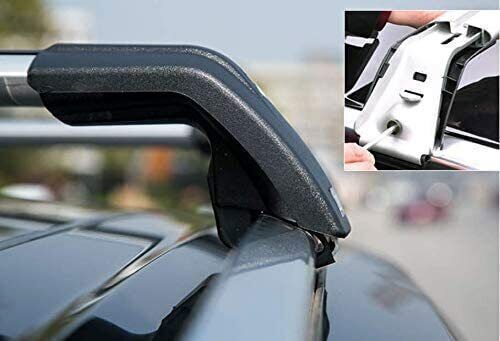 Lockable Crossbars Fits for Mazda CX9 CX-9 2016-2022 Roof Rack Rail Cross Bars - Picture 6 of 9