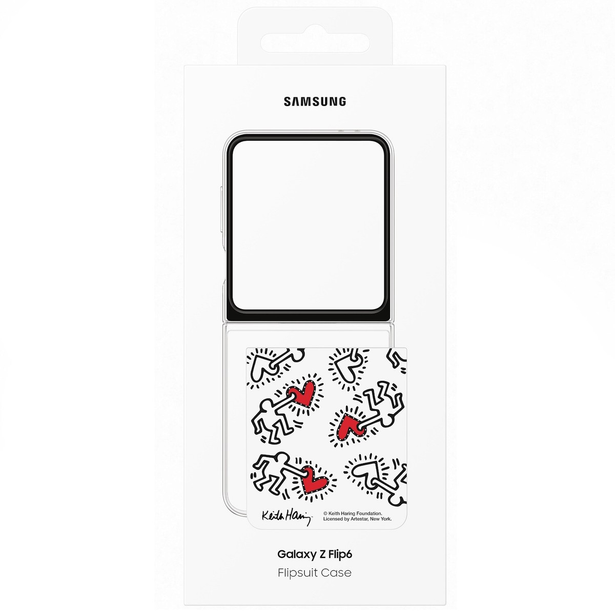 Samsung Galaxy Z Flip 6 – FlipSuit Case, White Color
