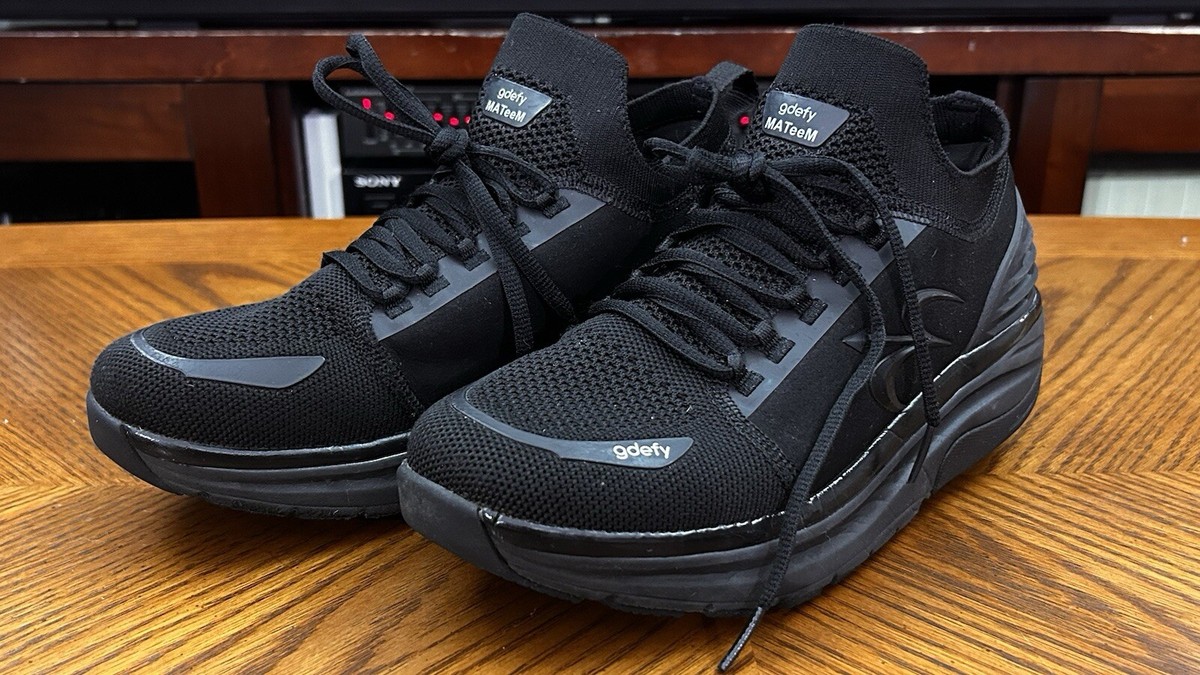 Gravity Defyer GDefy MATeem Athletic Walking Sneaker All Black Men 7 Nice Gravity - Brandclub - Gravity Defyer Men main image 3