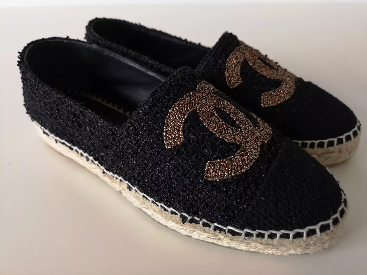 Chanel espadrilles shop ebay