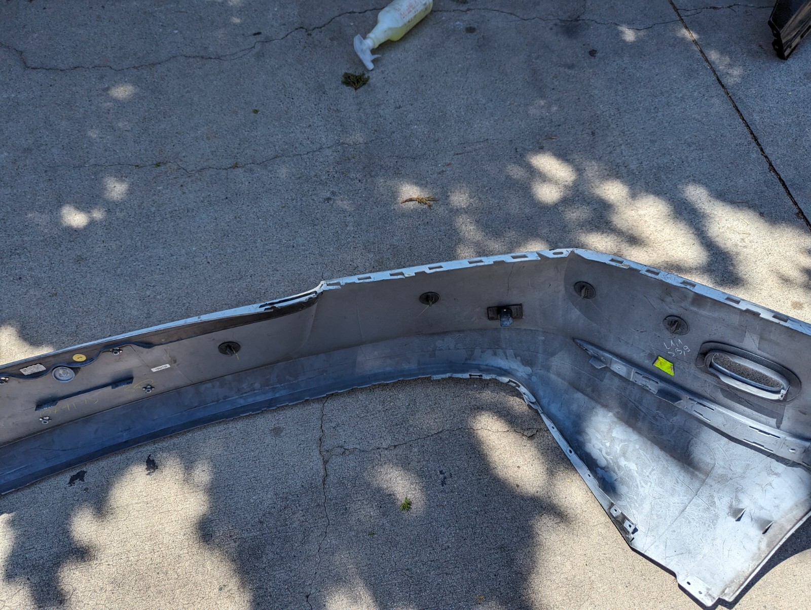 2012-2015 Bentley Continental Two 2 Dr Rear Bumper GT GTC 3W3807332, Black OEM
