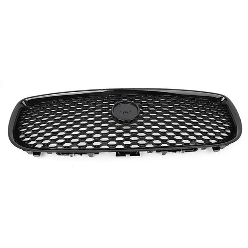 Parachoques delantero parrilla superior parrilla radiador para Jaguar XE 2015-2018 negro - Imagen 3 de 8