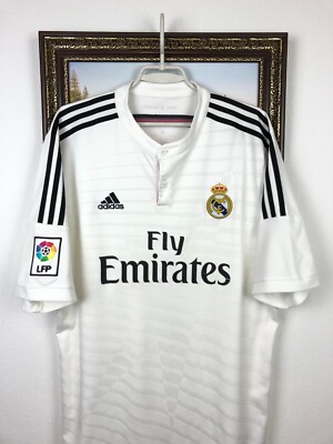  Real Madrid ユニフォーム ゲームシャツ Real Madrid Home football shirt 2014 Soccer Adidas Jersey Mens