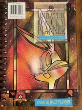 1997 Stuart Hall Looney Toons Bugs Bunny Daily Planner (Not Used)