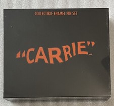 Carrie Enamel Pin Set Gutter Garbs Shout Factory Exclusive SEALED Stephen King