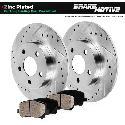 For 2007 2008 2009 HYUNDAI SANTA FE Front Quality Replacement Brake Rotors