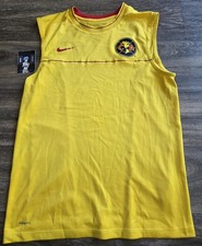 Nike Club America Aguilas 09/10 Training Futbol Soccer Jersey Tank Mens Sz Small