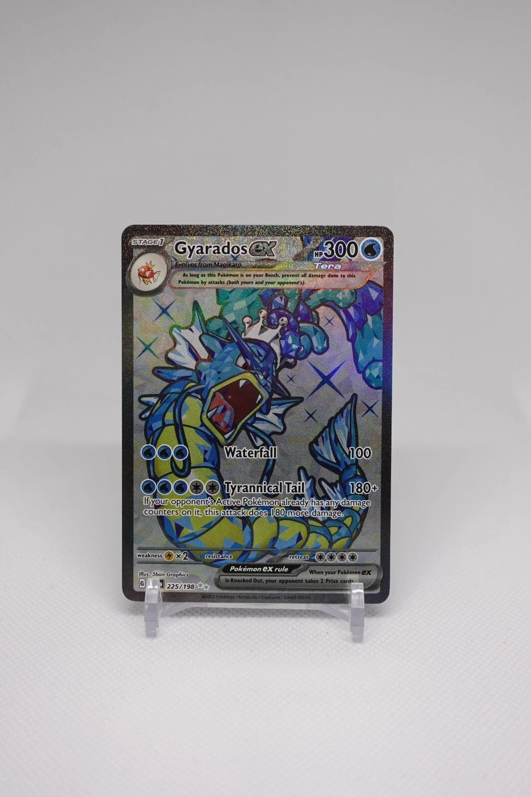 Gyarados ex 225/198 Scarlet & Violet (SV1) NM Full Art Ultra Rare Pokémon TCG