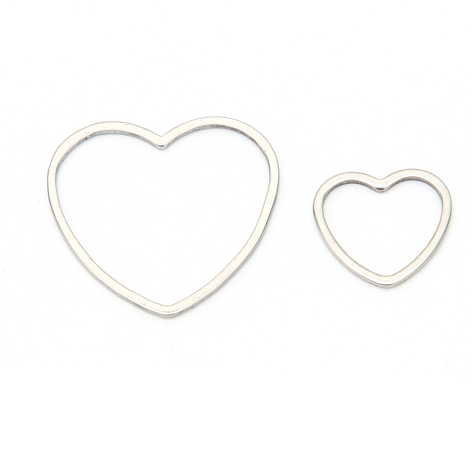 30pcs Hollow Frame Pendants Resin Craft Open Bezels Jewelry Necklaces Earrings