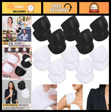 10 Pairs Thickening 1.5cm Breathable Sponge Shoulder Pads for Blazer Sewing