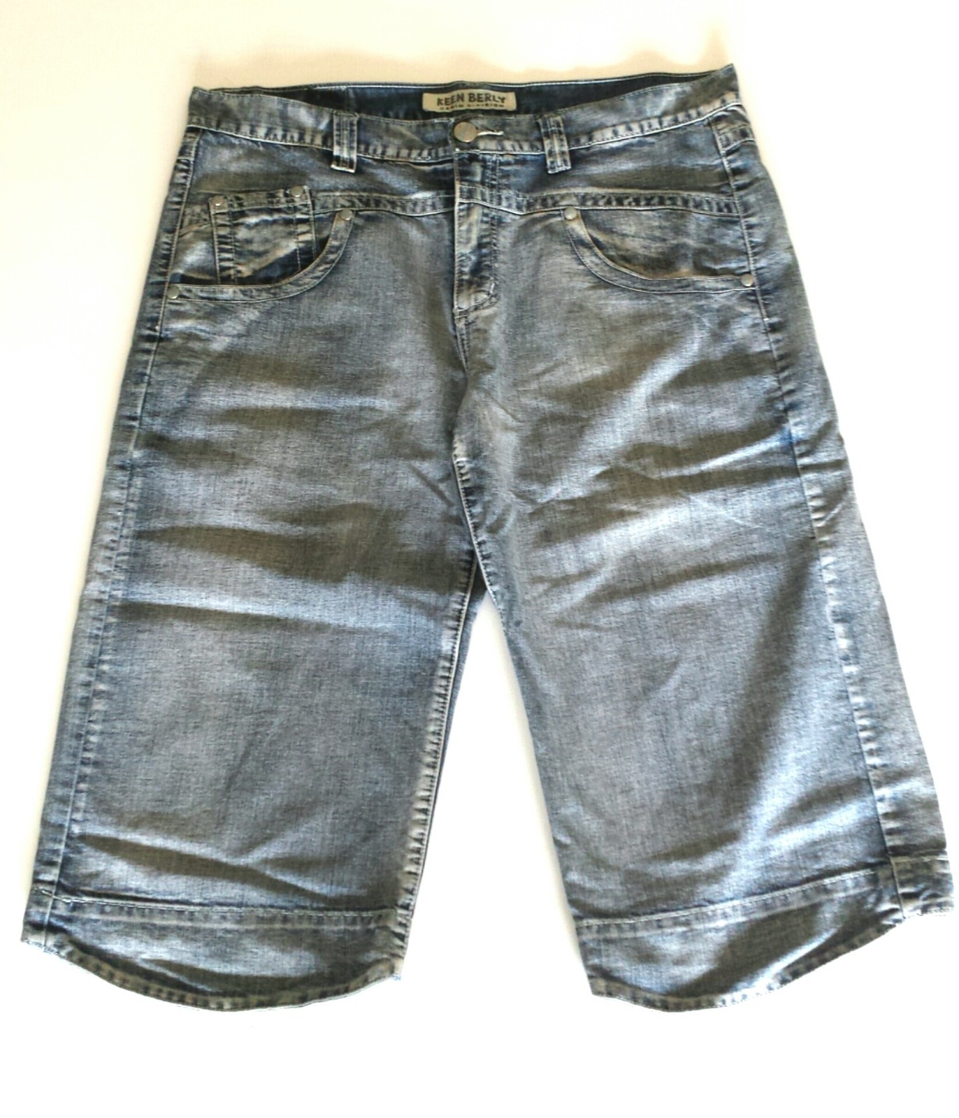 Pantaloni Hip Hop Jeans Baggy Denim Keen Berly XL. 3 4