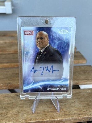 2025 Topps Chrome Marvel Studios Mayor Wilson Fisk Auto #AA-VDO