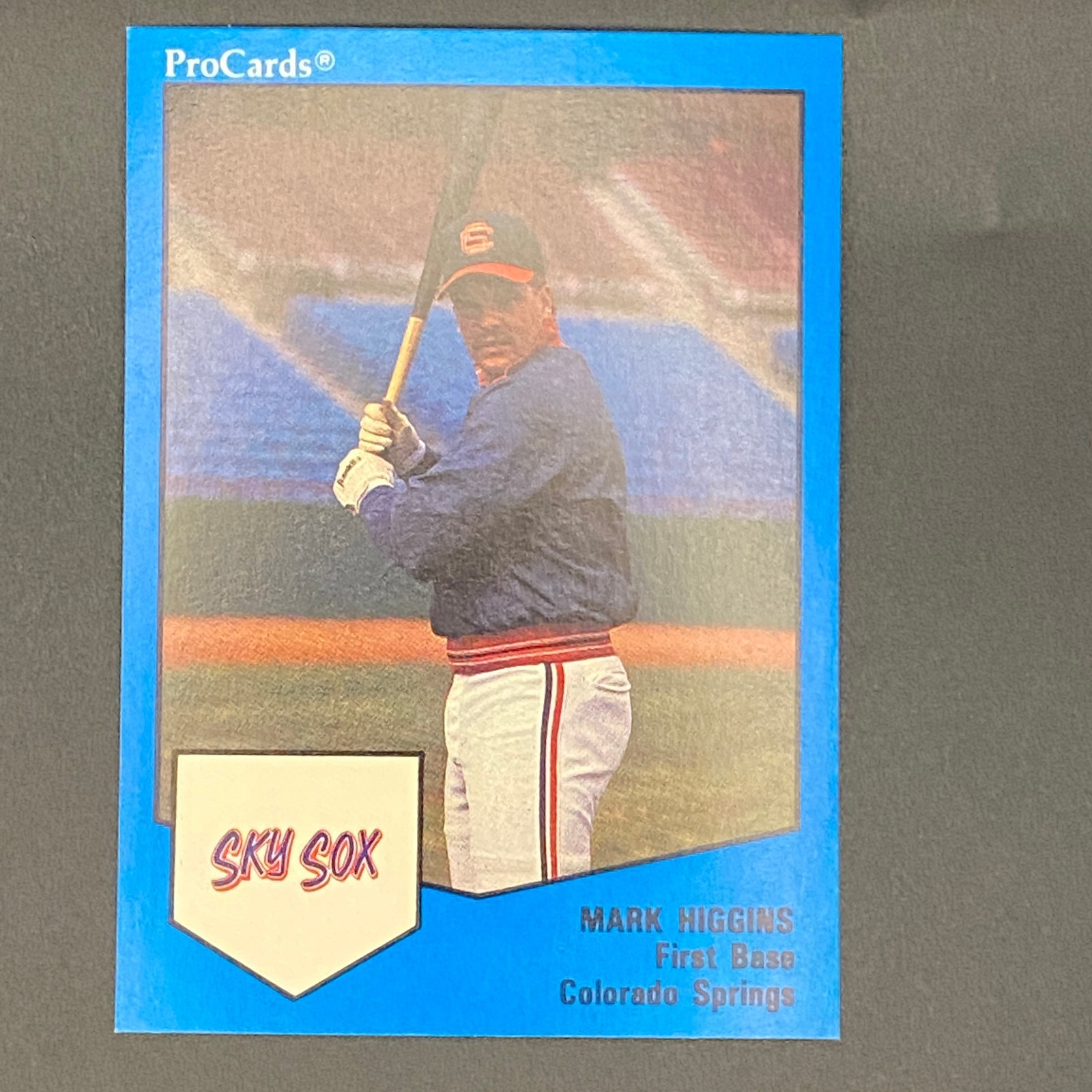 1989 ProCards Minor League Team Sets - Mark Higgins #255 (RC)