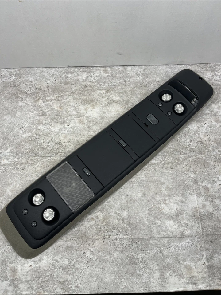 1998-2004 Chevy Blazer GMC Jimmy Overhead Console Storage Dome Light Compass OEM - Image 3 of 4