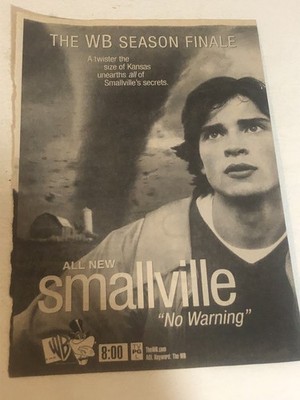 Smallville Tom Welling John Schneider Michael Rosenbaum Tv Series Print Ad TPA29