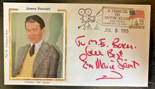 EVA MARIE SAINT AUTOGRAPH ON TRIBUTE TO THE STARS COVER