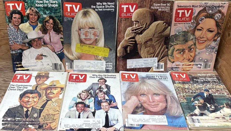 TV Guide Magazine Lot of 30 Issues From 1980 Classic Television Collectibles - Image 3 of 4