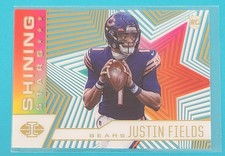 2021 Panini Illusions Shining Stars RC #SS-14 Justin Fields FOOTBALL Card J7