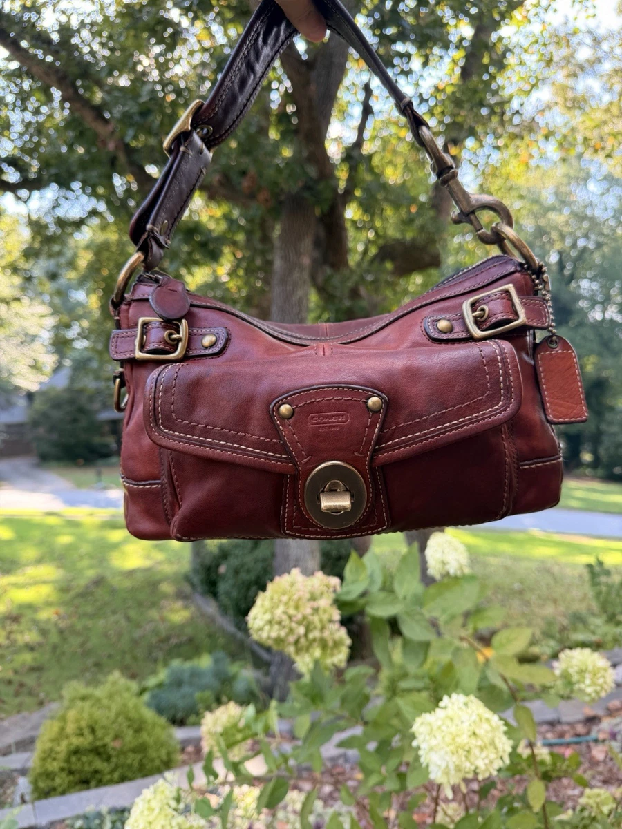 Coach Legacy Shoulder Bag Solid Bags & Handbags for Women for sale